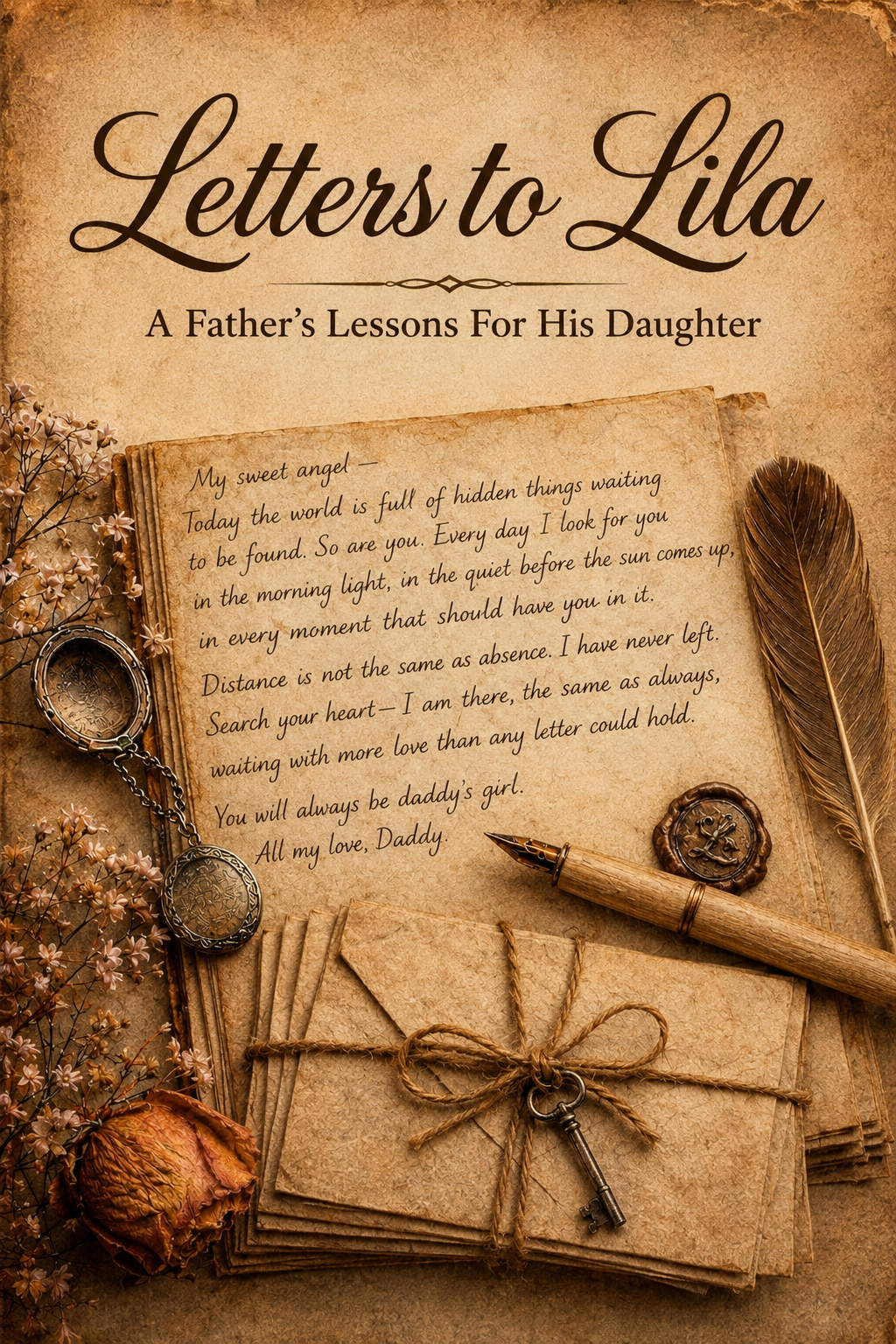 Letters to Lila hardback marketing image